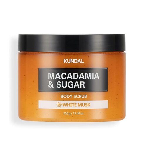 Kundal Macadamia & Sugar Body Scrub White Musk