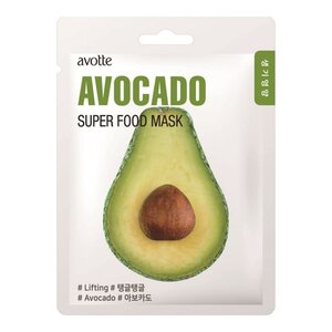 Avotte Vegan Super Food Mask Avocado