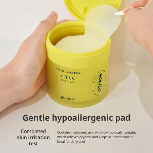 Goodal Green Tangerine Vita C Toner Pad
