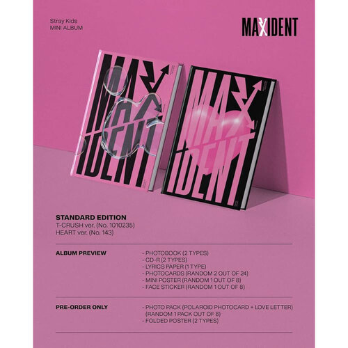 Stray Kids - MAXIDENT (STANDARD EDITION) Stray Kids - MAXIDENT (STANDARD EDITION)