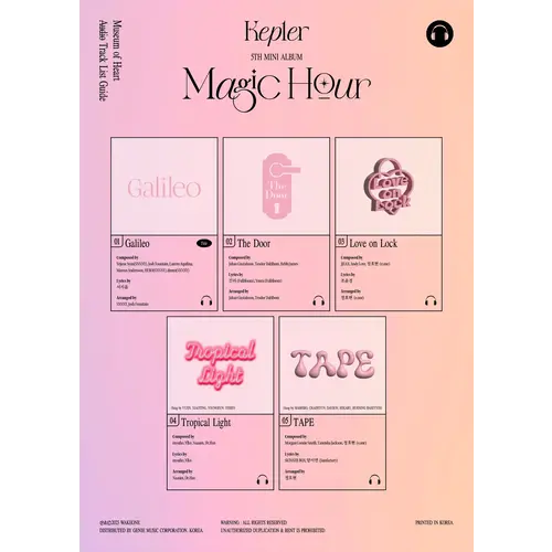Kep1er - Magic Hour Kep1er - Magic Hour