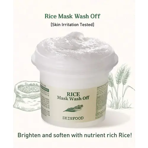 Skinfood Rice Daily Brightening Mask Wash Off Skinfood Rice Daily Brightening Mask Wash Off