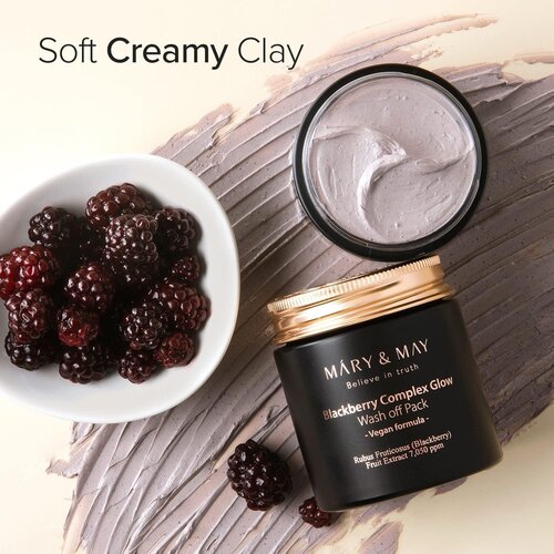 Mary & May Blackberry Complex Glow Washoff Pack Mary & May Blackberry Complex Glow Washoff Pack