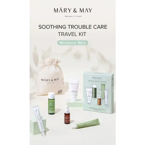 Mary & May Soothing Trouble Care Travel Kit Mary & May Soothing Trouble Care Travel Kit