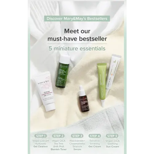 Mary & May Soothing Trouble Care Travel Kit Mary & May Soothing Trouble Care Travel Kit