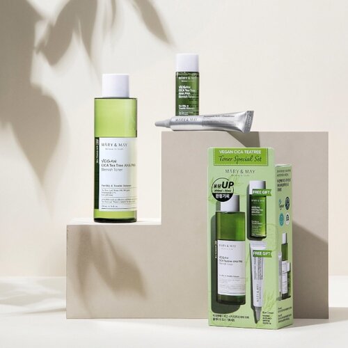 Mary & May Vegan CICA Teatree Toner Special Set