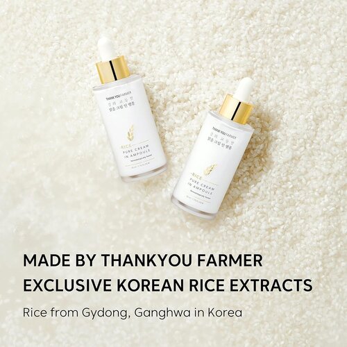 Thank You Farmer Rice Pure Cream In Ampoule Thank You Farmer Rice Pure Cream In Ampoule