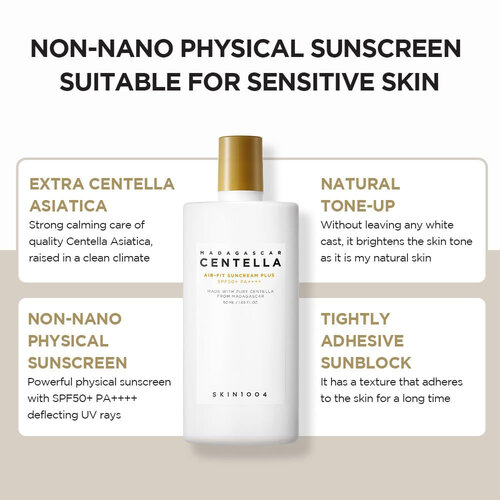 SKIN1004 Madagascar Centella Air-Fit Suncream Plus SKIN1004 Madagascar Centella Air-Fit Suncream Plus
