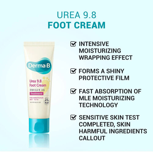 DERMA:B Urea 9.8 Foot Cream DERMA:B Urea 9.8 Foot Cream