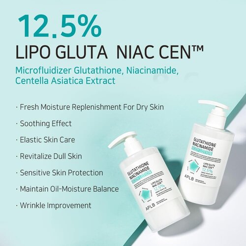 APLB Glutathione Niacinamide Body Lotion APLB Glutathione Niacinamide Body Lotion