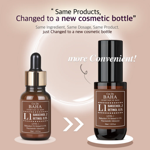 Cos De BAHA L1 Bakuchiol & Retinol Cos De BAHA L1 Bakuchiol & Retinol