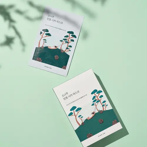 Round Lab Pine Tree Calming Cica Mask Round Lab Pine Tree Calming Cica Mask