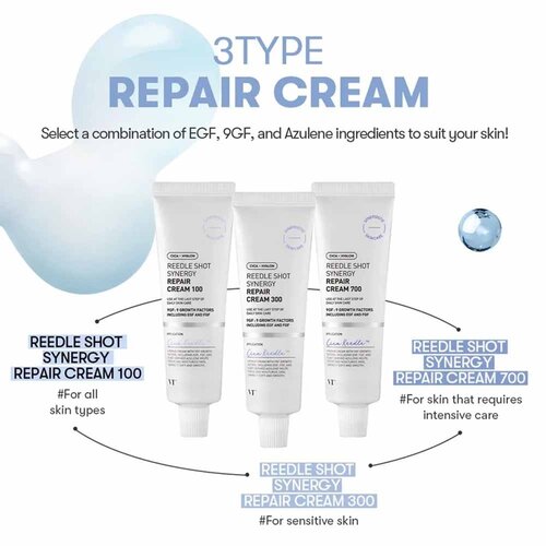 VT Cosmetics Reedle Shot Synergy Repair Cream 700 VT Cosmetics Reedle Shot Synergy Repair Cream 700