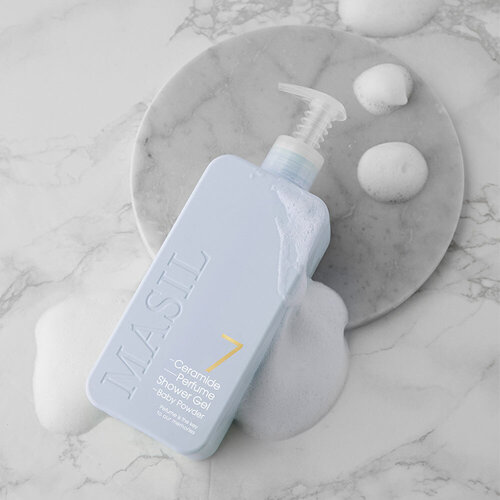Masil 7 Ceramide Perfume Shower Gel Baby Powder