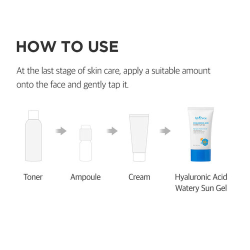 Isntree Hyaluronic Acid Watery Sun Gel SPF50+ PA++++ Isntree Hyaluronic Acid Watery Sun Gel SPF50+ PA++++