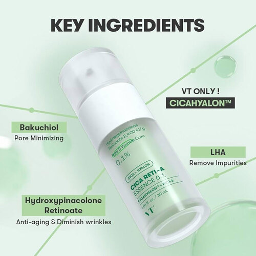 VT Cosmetics Cica Reti-A Essence 0.1