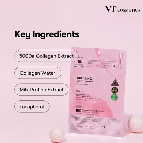 VT Cosmetics Reedle Shot 100 2Step Hydrogel Mask