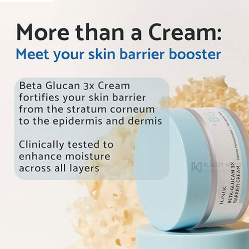 iUNIK Beta Glucan 3X Barrier Cream