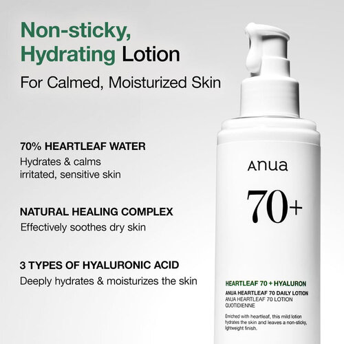 Anua Heartleaf 70% Daily Relief Lotion Anua Heartleaf 70% Daily Relief Lotion