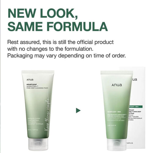 Anua Heartleaf Quercetinol Pore Deep Cleansing Foam Anua Heartleaf Quercetinol Pore Deep Cleansing Foam