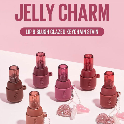 Kaja Jelly Charm Lip & Blush Glazed Keychain Stain