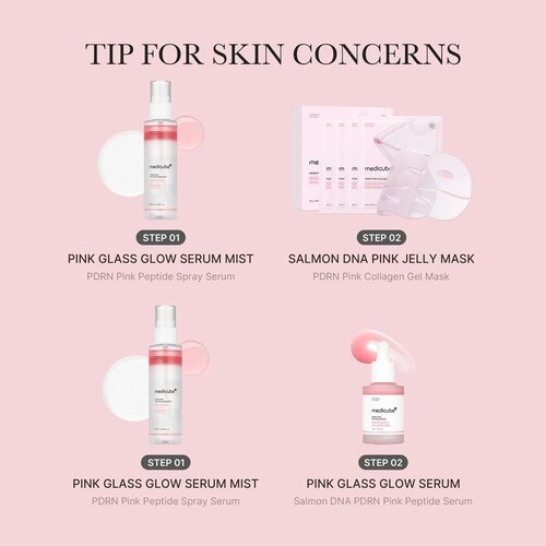 Medicube PDRN Pink Glutathione Serum Mist Medicube PDRN Pink Glutathione Serum Mist
