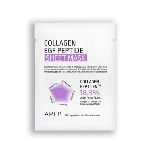 APLB Collagen EGF Peptide Sheet Mask APLB Collagen EGF Peptide Sheet Mask