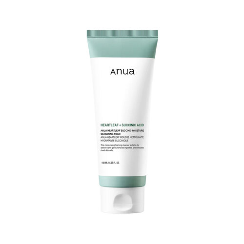 Anua Heartleaf Succinic Moisture Cleansing Foam Anua Heartleaf Succinic Moisture Cleansing Foam