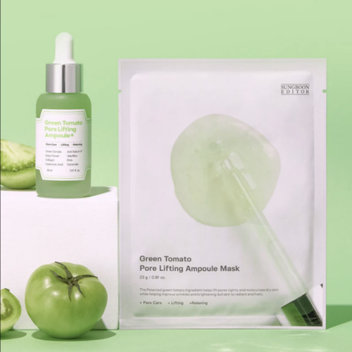 Sungboon Editor Green Tomato Pore Lifting Ampoule Mask Sungboon Editor Green Tomato Pore Lifting Ampoule Mask