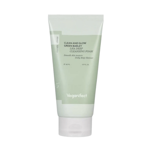 Veganifect Clean and Glow Green Barley LHA Deep Cleansing Foam