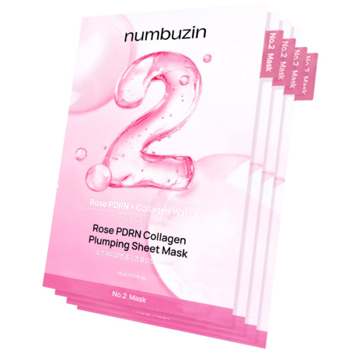 Numbuzin No.2 Rose PDRN Collagen Plumping Sheet Mask Numbuzin No.2 Rose PDRN Collagen Plumping Sheet Mask