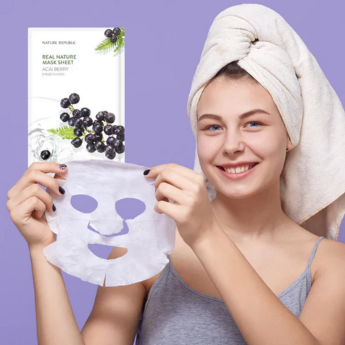 Nature Republic Real Nature Acai Berry Sheet Mask