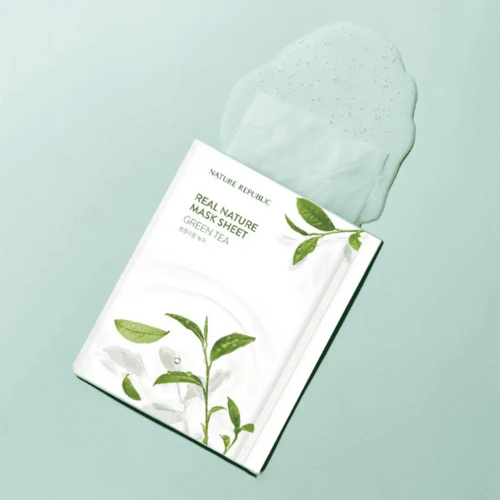 Nature Republic Real Nature Green Tea Sheet Mask Nature Republic Real Nature Green Tea Sheet Mask