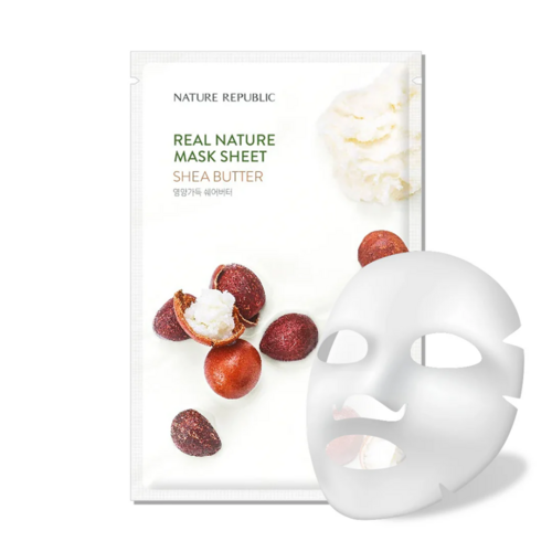 Nature Republic Real Nature Shea Butter Sheet Mask Nature Republic Real Nature Shea Butter Sheet Mask