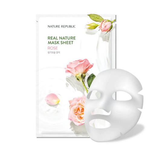 Nature Republic Real Nature Rose Sheet Mask