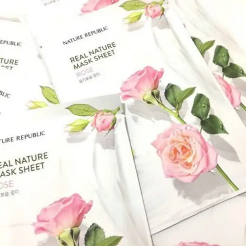 Nature Republic Real Nature Rose Sheet Mask