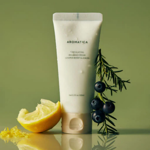 Aromatica Circulating Massage Cream Juniper Berry & Lemon