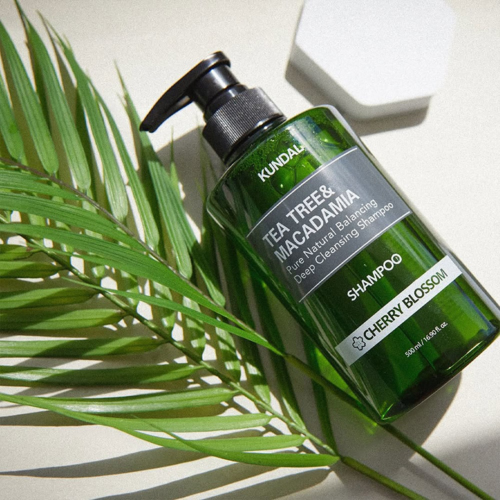 Kundal Tea Tree & Macadamia Deep Cleansing Shampoo Cherry Blossom Kundal Tea Tree & Macadamia Deep Cleansing Shampoo Cherry Blossom