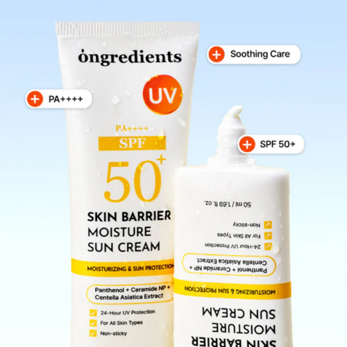 Ongredients Skin Barrier Moisture Sun Cream PA++++ SPF50+