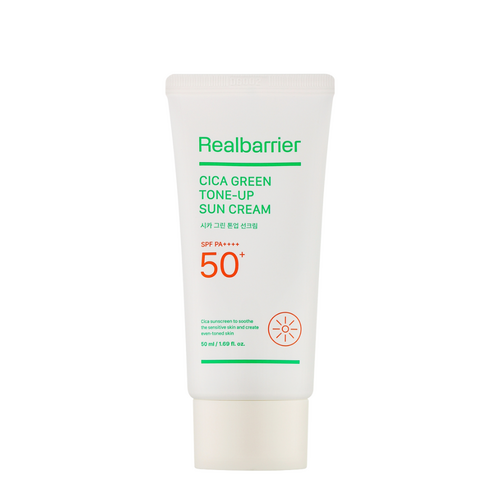 Real Barrier Cica Green Tone-Up Sun Cream SPF50+ PA++++ Real Barrier Cica Green Tone-Up Sun Cream SPF50+ PA++++