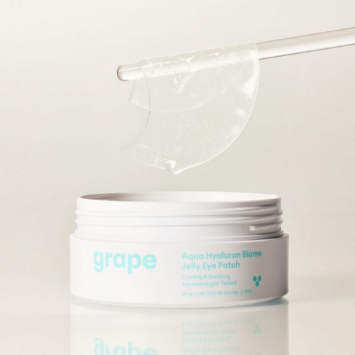 Thank You Farmer Grape Aqua Hyaluron Biome Jelly Eye Patch