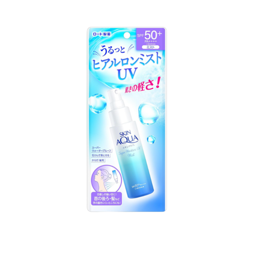 Rohto Mentholatum Skin Aqua Super Moisture UV Mist SPF 50+ PA++++