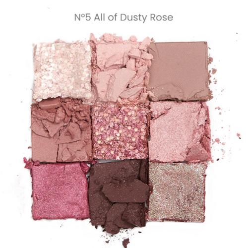 Unleashia Glitterpedia Eye Palette N°5 All of Dusty Rose