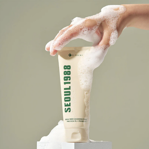 K-SECRET SEOUL 1988 Cleansing Foam : Pine Cica 1% + Probiotics K-SECRET SEOUL 1988 Cleansing Foam : Pine Cica 1% + Probiotics