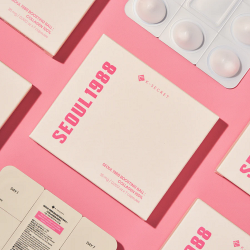 K-SECRET SEOUL 1988 Boosting Ball : Collagen 100% K-SECRET SEOUL 1988 Boosting Ball : Collagen 100%