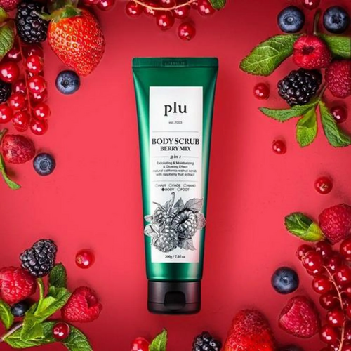 Plu Body Scrub Berry Mix Plu Body Scrub Berry Mix