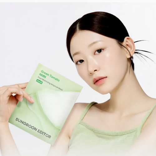 Sungboon Editor Green Tomato NMN Pore Minimizing Ampoule Mask Sungboon Editor Green Tomato NMN Pore Minimizing Ampoule Mask