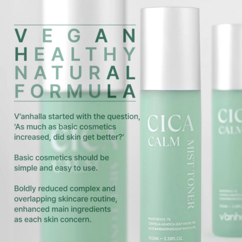V'anhalla Cica Calm Mist Toner V'anhalla Cica Calm Mist Toner
