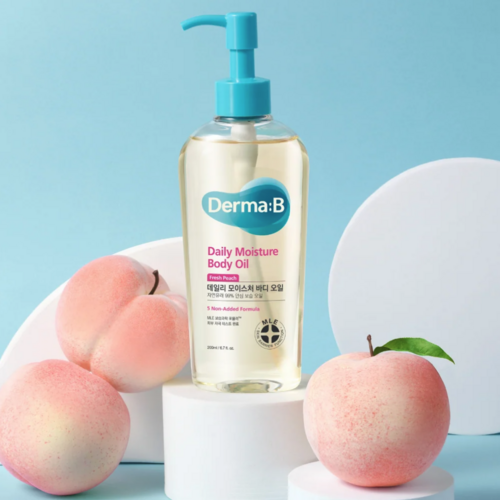 DERMA:B Daily Moisture Body Oil Fresh Peach DERMA:B Daily Moisture Body Oil Fresh Peach