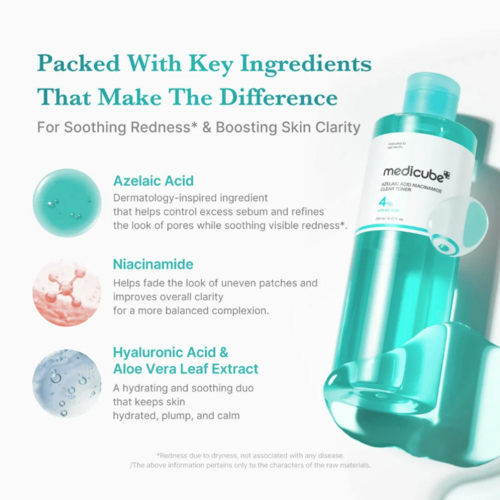 Medicube Azelaic Acid Niacinamide Clear Toner Medicube Azelaic Acid Niacinamide Clear Toner